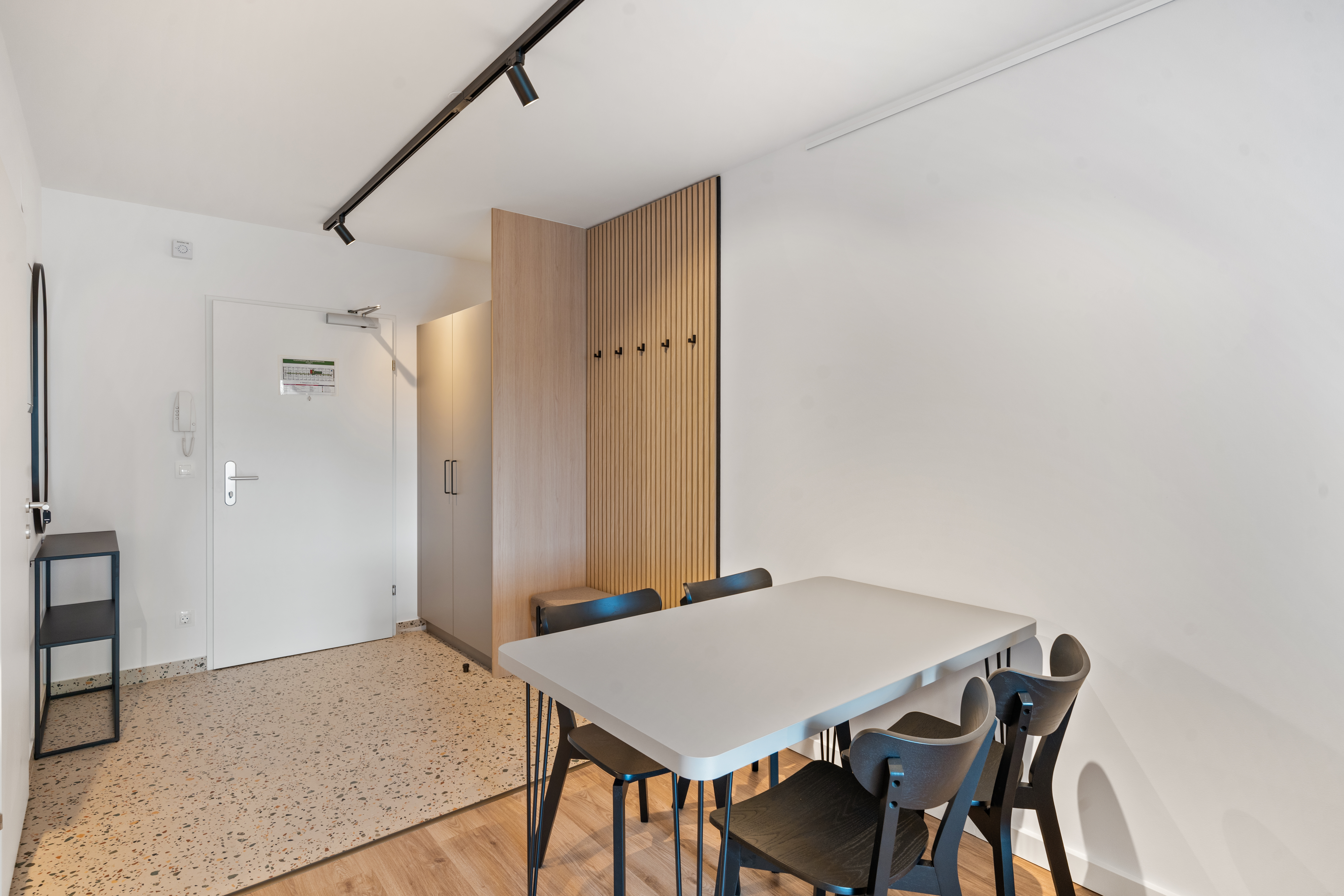 Standard Apartment Leopoldtower Studio Wohnung Innenaufnahme