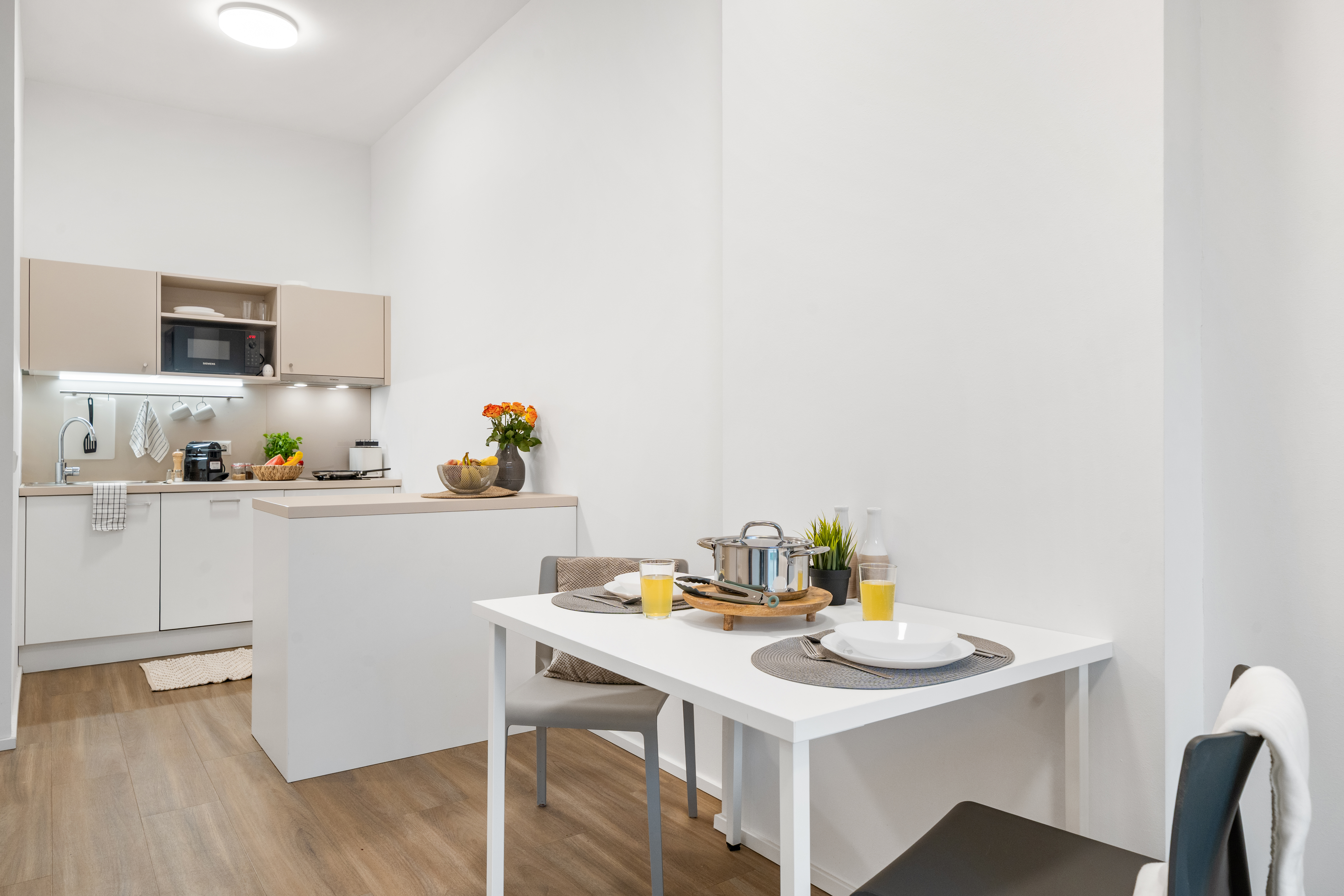 Luxury Apartment Q-Tower Luxus Wohnung Innenaufnahme
