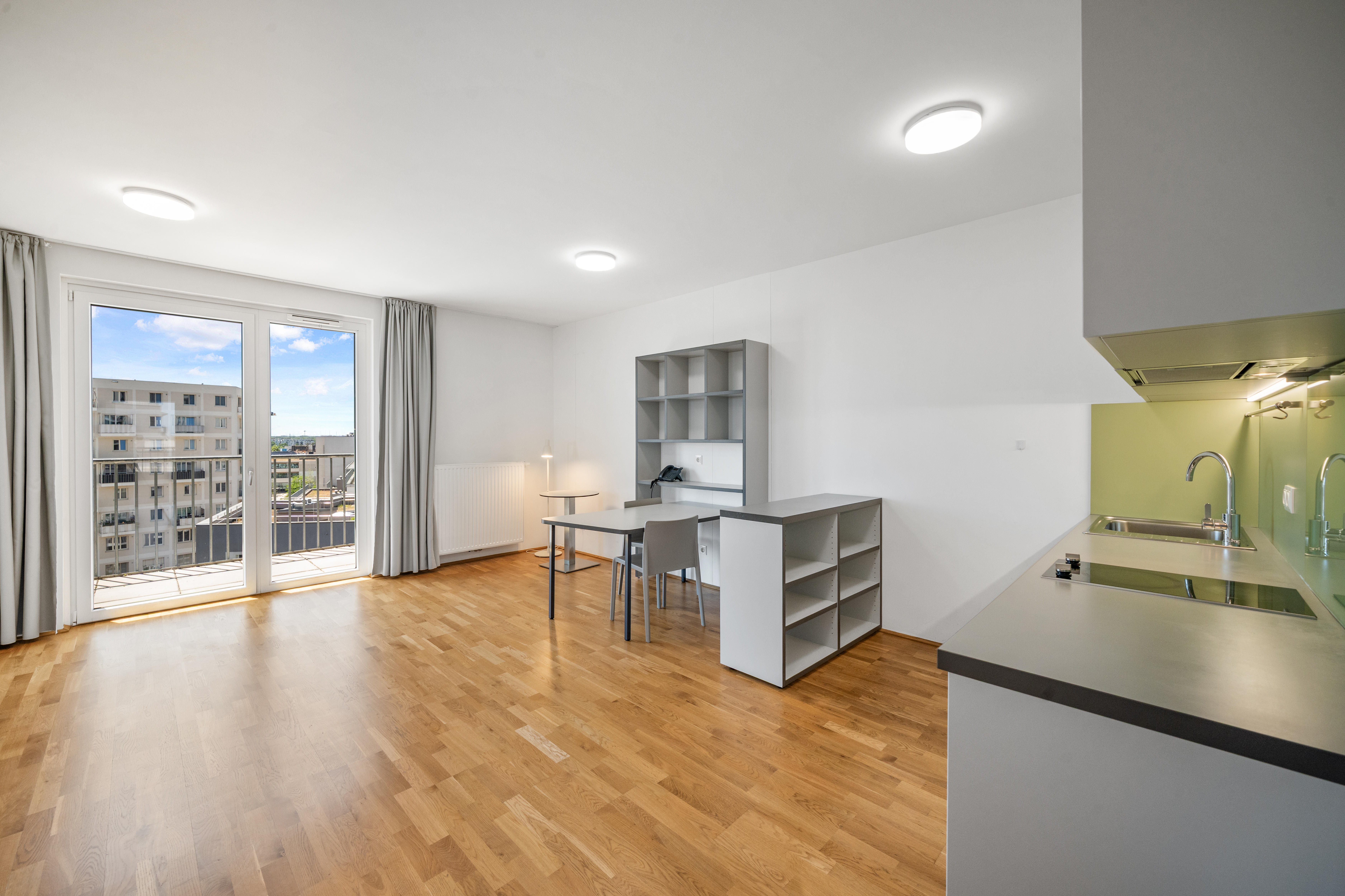 Extra Large Apartment Vienna Academic Guesthouse XL Wohnung Innenaufnahme
