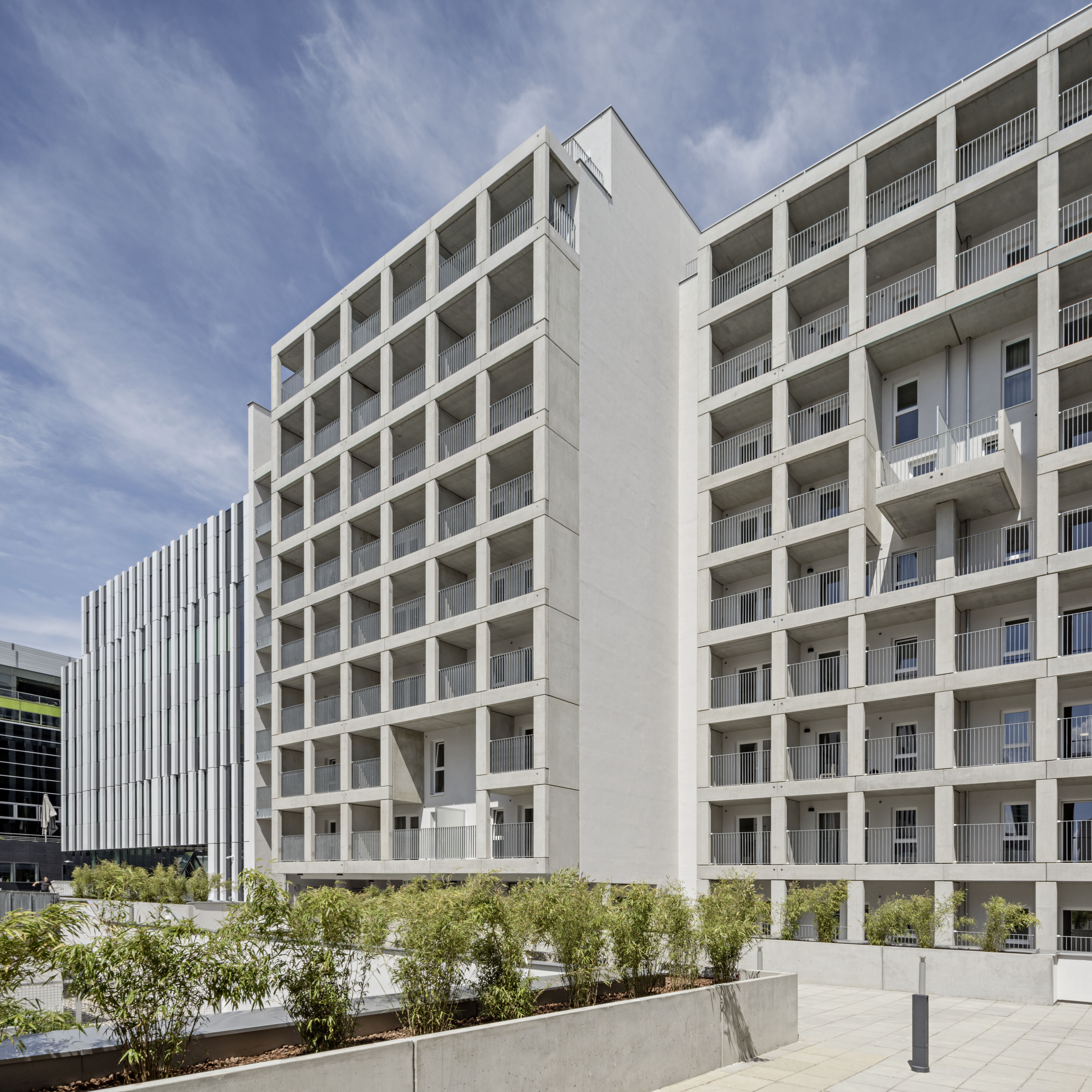 Außenaufnahme Vienna BioCenter Gebäude